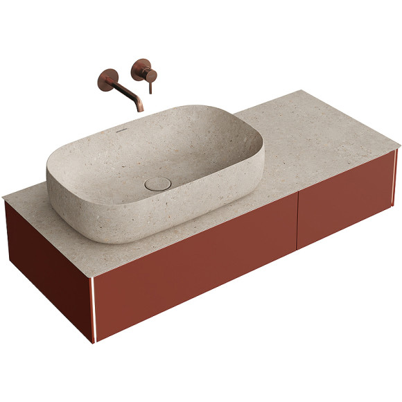 Тумба под раковину Kerama Marazzi Magica 120 MA.120.2\VR.M подвесная Венецианский красный Тумба под раковину Kerama Marazzi Magica 120 MA.120.2\VR.M подвесная Венецианский красный