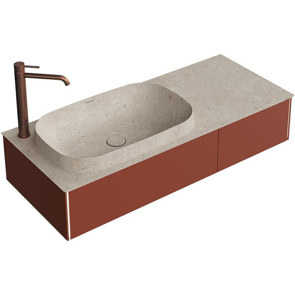 Тумба под раковину Kerama Marazzi Magica 120 MA.120.2\VR.M подвесная Венецианский красный Тумба под раковину Kerama Marazzi Magica 120 MA.120.2\VR.M подвесная Венецианский красный