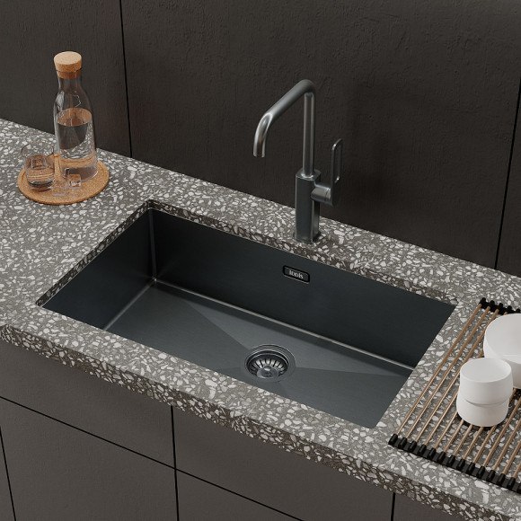 Кухонная мойка Iddis Edifice 74 EDI74G0i77 Графит
