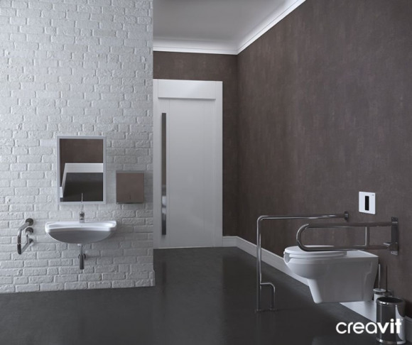 Унитаз биде Creavit BD320-00CB00E-0000 подвесной Белый без сиденья Унитаз биде Creavit BD320-00CB00E-0000 подвесной Белый без сиденья