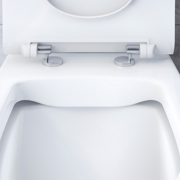 Унитаз компакт Damixa Sirius DX86C8600SC с бачком и сиденьем Микролифт