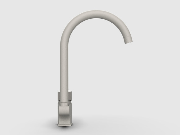 Смеситель для кухни GPD Atros MTE65-KG Кремовый