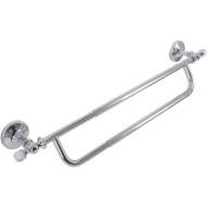 Полотенцедержатель Art&Max Antic Crystal AM-E-2648CLS двойной Хром Полотенцедержатель Art&Max Antic Crystal AM-E-2648CLS двойной Хром