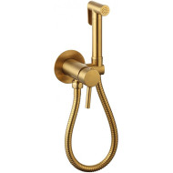 Гигиенический душ со смесителем CeramaLux KRS/007 Золото матовое