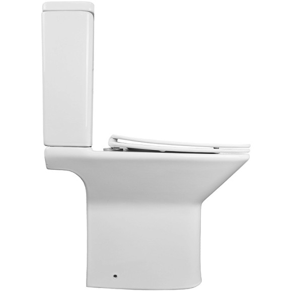 Унитаз компакт Azario Formal AZ-1353B с бачком и сиденьем Микролифт Унитаз компакт Azario Formal AZ-1353B с бачком и сиденьем Микролифт