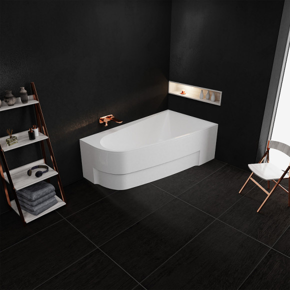 Акриловая ванна Vayer Boomerang 180x100 R Гл000010852 без гидромассажа Акриловая ванна Vayer Boomerang 180x100 R Гл000010852 без гидромассажа