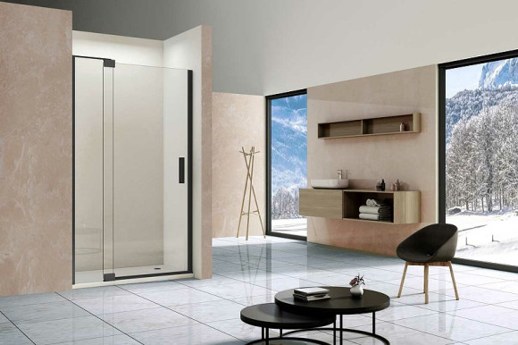 Душевая дверь Vincea Extra 90 VDP-1E8090CLB профиль Черный стекло прозрачное Душевая дверь Vincea Extra 90 VDP-1E8090CLB профиль Черный стекло прозрачное