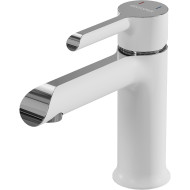 Смеситель для раковины Grossman Alba 510.K35.06.100/000 Белый Хром Смеситель для раковины Grossman Alba 510.K35.06.100/000 Белый Хром