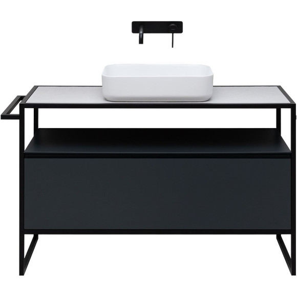 Тумба под раковину Allen Brau Priority 120 1.31004.AM Антрацит матовый Тумба под раковину Allen Brau Priority 120 1.31004.AM Антрацит матовый