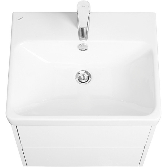 Тумба с раковиной Aquaton Сканди 55 1A2517K0SD010 подвесная Белая