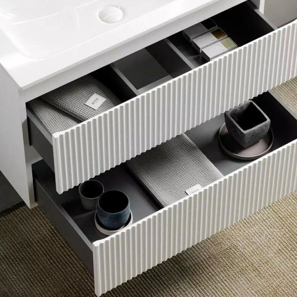 Тумба под раковину Sancos Snob R 80 SNR80W подвесная Bianco Тумба под раковину Sancos Snob R 80 SNR80W подвесная Bianco