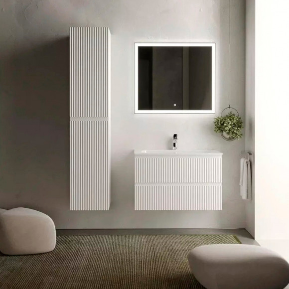 Тумба под раковину Sancos Snob R 80 SNR80W подвесная Bianco Тумба под раковину Sancos Snob R 80 SNR80W подвесная Bianco