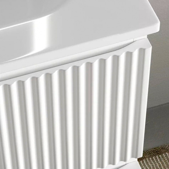 Тумба под раковину Sancos Snob R 80 SNR80W подвесная Bianco Тумба под раковину Sancos Snob R 80 SNR80W подвесная Bianco