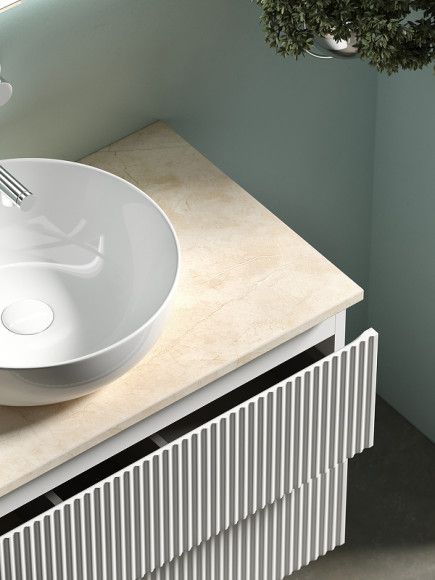 Тумба под раковину Sancos Snob R 80 SNR80W подвесная Bianco Тумба под раковину Sancos Snob R 80 SNR80W подвесная Bianco