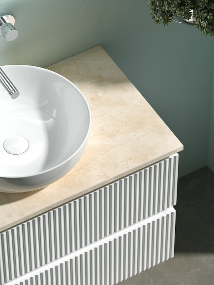 Тумба под раковину Sancos Snob R 80 SNR80W подвесная Bianco Тумба под раковину Sancos Snob R 80 SNR80W подвесная Bianco