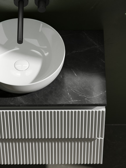 Тумба под раковину Sancos Snob R 80 SNR80W подвесная Bianco Тумба под раковину Sancos Snob R 80 SNR80W подвесная Bianco