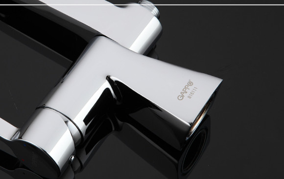 Смеситель на борт ванны Gappo G1204 Хром