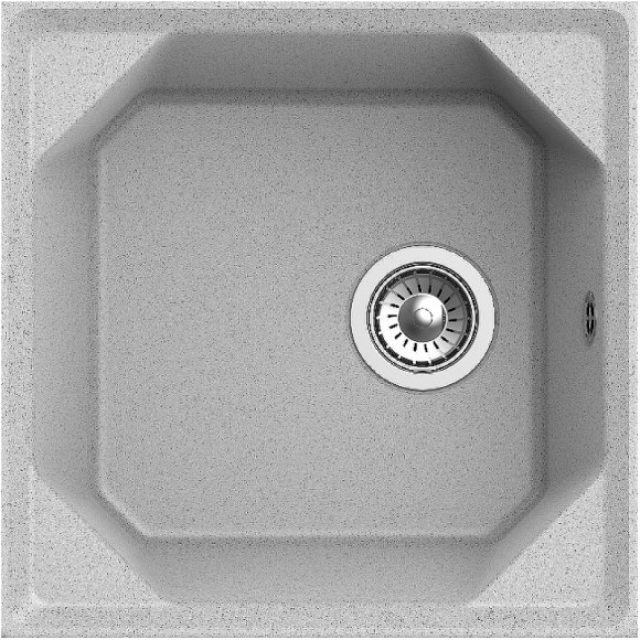 Кухонная мойка GranFest Unique GF-U-500 Серая