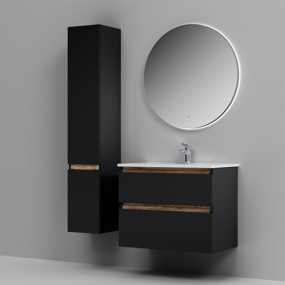 Тумба под раковину AM.PM X-Joy 80 M85AFHX0802BM подвесная Черная матовая Тумба под раковину AM.PM X-Joy 80 M85AFHX0802BM подвесная Черная матовая