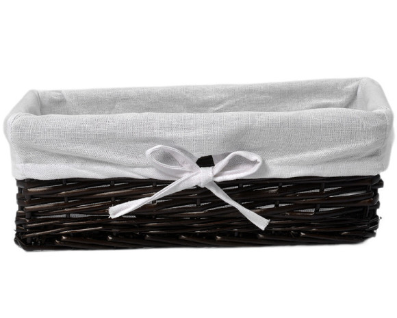 Корзина для аксессуаров WasserKRAFT Lossa WB-120-M Темно-коричневая Корзина для аксессуаров WasserKRAFT Lossa WB-120-M Темно-коричневая