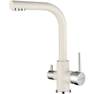 Смеситель для кухни Paulmark Essen Es213011-331 Белый Смеситель для кухни Paulmark Essen Es213011-331 Белый