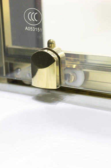 Душевая дверь Niagara Nova 90 NG-42-9AG профиль Холодное золото стекло прозрачное Душевая дверь Niagara Nova 90 NG-42-9AG профиль Холодное золото стекло прозрачное