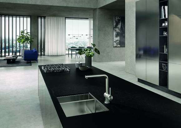 Смеситель для кухни Kludi L Steel 45803F877 Сталь Смеситель для кухни Kludi L Steel 45803F877 Сталь