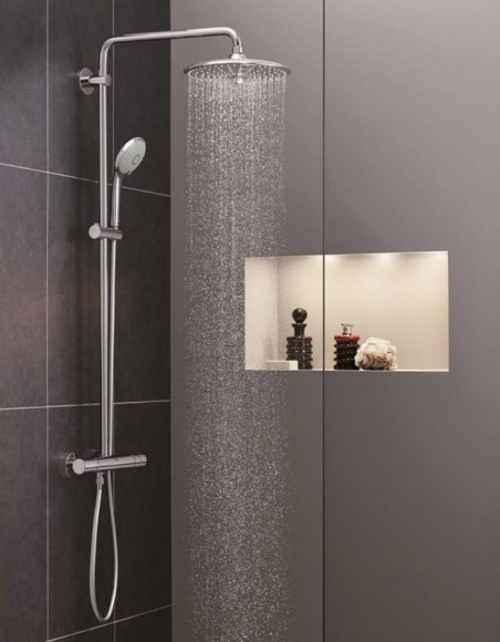Душевая система Grohe Euphoria System 27296002 с термостатом Хром Душевая система Grohe Euphoria System 27296002 с термостатом Хром