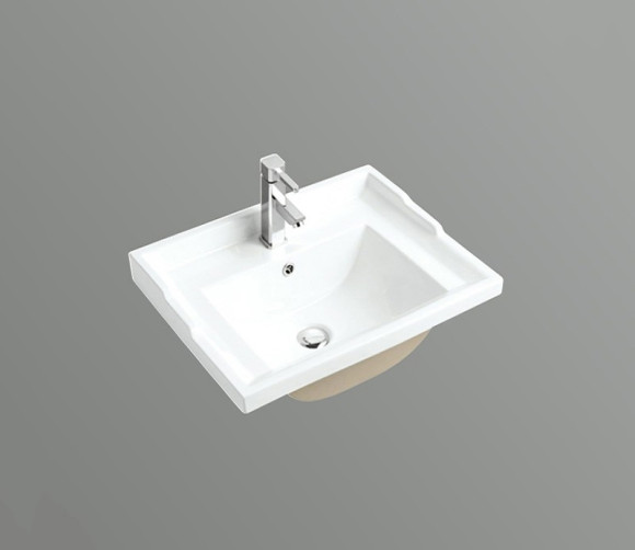 Раковина CeramaLux 60 NYJ840-60 Белая Раковина CeramaLux 60 NYJ840-60 Белая