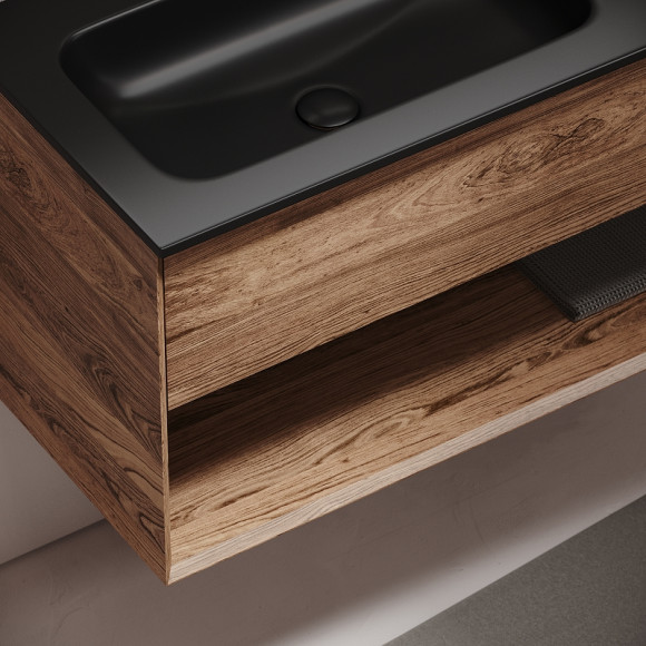 Тумба под раковину Sancos Marmi 1.0 100 L MR1.0100LECH подвесная Дуб чарльстон Тумба под раковину Sancos Marmi 1.0 100 L MR1.0100LECH подвесная Дуб чарльстон