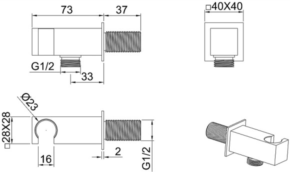 Шланговое подключение Allen Brau Infinity 5.21017-00 Хром Шланговое подключение Allen Brau Infinity 5.21017-00 Хром