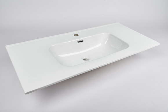 Раковина Inda Kona 80 T298320KONA Белая глянцевая Раковина Inda Kona 80 T298320KONA Белая глянцевая