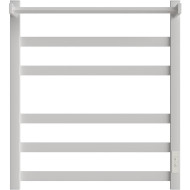Электрический полотенцесушитель Point Меркурий PN83856PW П5 500x600 с полкой, диммер справа Белый