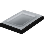 Мыльница Colombo Design Look B1640.NM-VAN Черный матовый