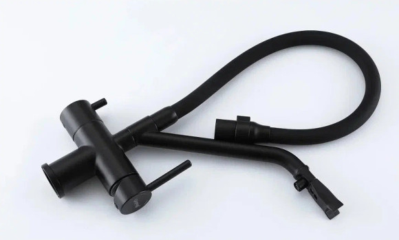 Смеситель для кухни Gappo G4398-86 Черный матовый