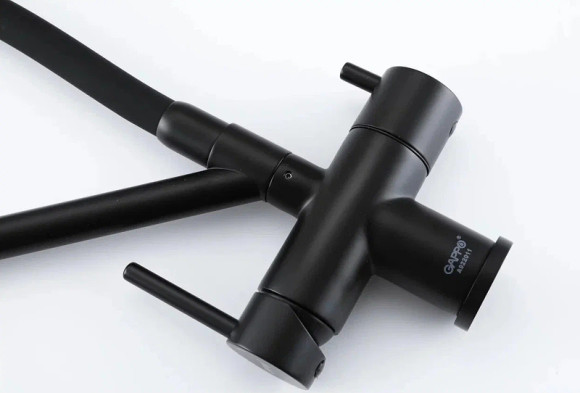 Смеситель для кухни Gappo G4398-86 Черный матовый