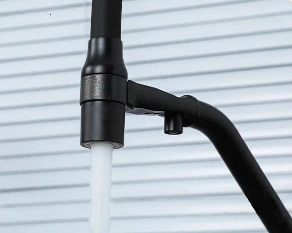 Смеситель для кухни Gappo G4398-86 Черный матовый