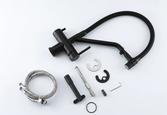 Смеситель для кухни Gappo G4398-86 Черный матовый