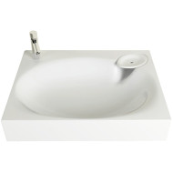 Раковина Marka One Lavanderia 600 на стиральную машину Белая