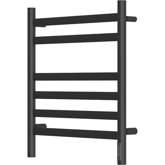 Электрический полотенцесушитель Point Селена PN16856B П6 500x600 диммер справа Черный Электрический полотенцесушитель Point Селена PN16856B П6 500x600 диммер справа Черный
