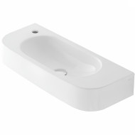 Раковина Globo Forty3 70 L SCT70.BI*1sx Белая Раковина Globo Forty3 70 L SCT70.BI*1sx Белая