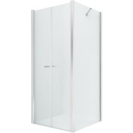 Душевой уголок New Trendy New Soleo Chrome 90x100 D-0145A/D-0093B профиль Хром стекло прозрачное