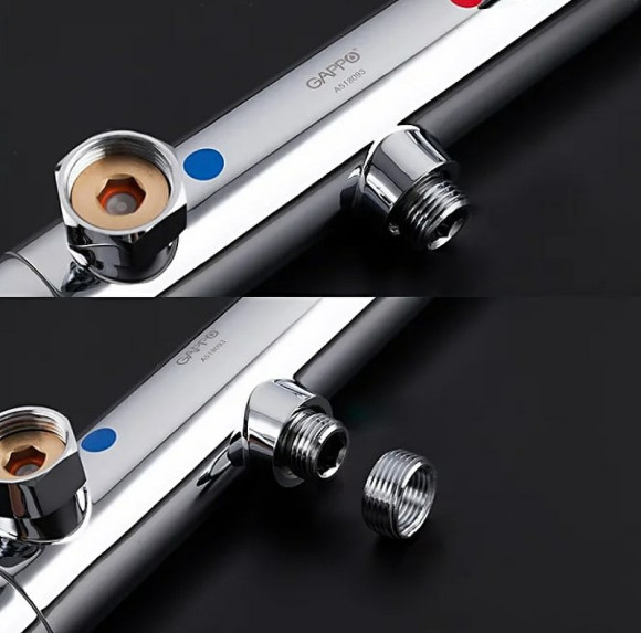 Смеситель для душа Gappo G2090 с термостатом Хром