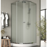 Душевой уголок Agger A01-090MCR 90x90 профиль Хром стекло матовое Душевой уголок Agger A01-090MCR 90x90 профиль Хром стекло матовое