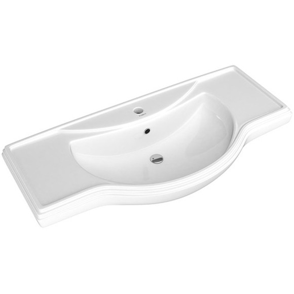 Комплект мебели для ванной ASB-Woodline Салерно 105 Антикварный орех