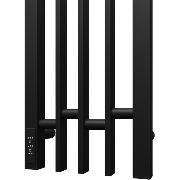 Электрический полотенцесушитель Point Фрея PN20738B П2 180x800 диммер слева Черный Электрический полотенцесушитель Point Фрея PN20738B П2 180x800 диммер слева Черный