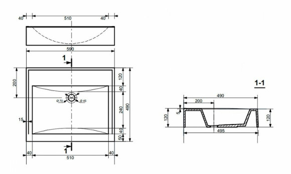 Тумба с раковиной Эстет Comfort Loft 70 ФР-00003613 Белая Тумба с раковиной Эстет Comfort Loft 70 ФР-00003613 Белая