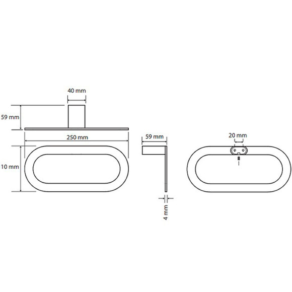 Кольцо для полотенец Bemeta Organic 157104381 Хром Кольцо для полотенец Bemeta Organic 157104381 Хром