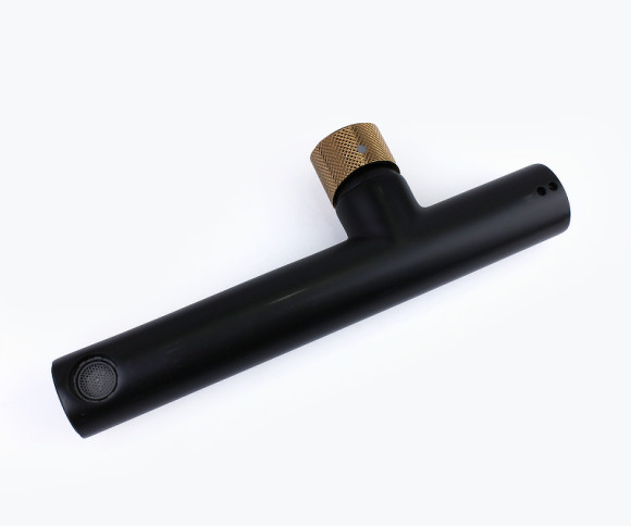 Смеситель для раковины Bronze de Luxe Avantgarde 2021MH Черный Розовое золото