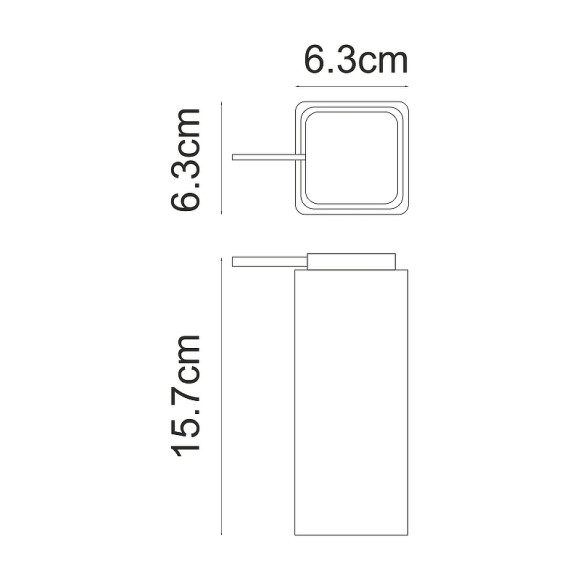 Дозатор для жидкого мыла WasserKRAFT Ems K-16991 Белый Дозатор для жидкого мыла WasserKRAFT Ems K-16991 Белый